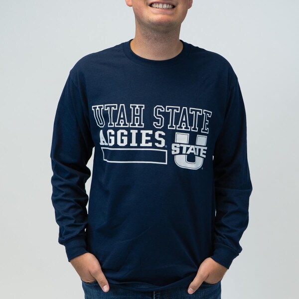 utah state aggies long sleeve tee